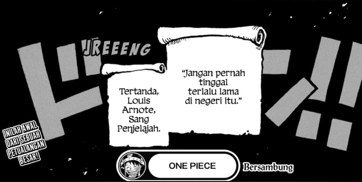 Peringatan Louis Arnot di One Piece 1132 diteorikan sebagai waktu berjalan lambat di Elbaph.