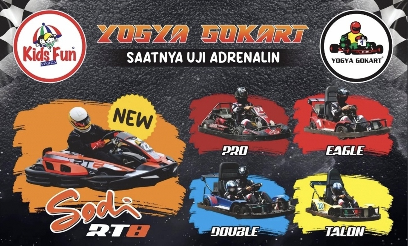 Simak tarif dan Jam operasional, berikut ini. (Foto: ss ig @yogyagokart)