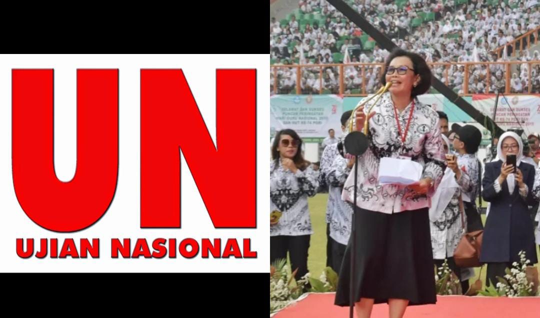 PGRI dukung Ujian Nasional kembali diterapkan untuk SMP dan SMA, tapi bukan untuk SD demi masa depan pendidikan yang lebih baik. (kolase istimewa & Jawa Pos)