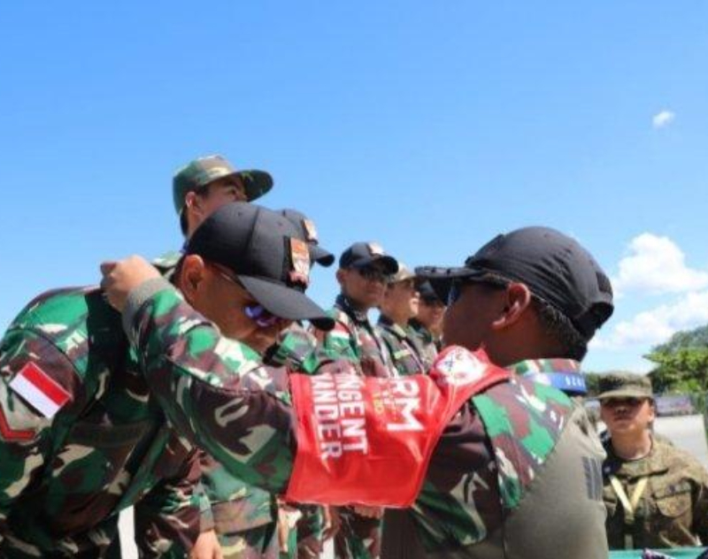 Kopda Bagus Kristiawan Pratama, anggota Koramil 07/ Ngadiluwih Kediri