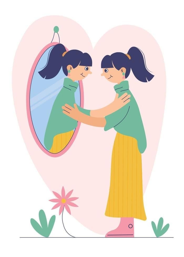 Ilustrasi Self Love (Pinterest)