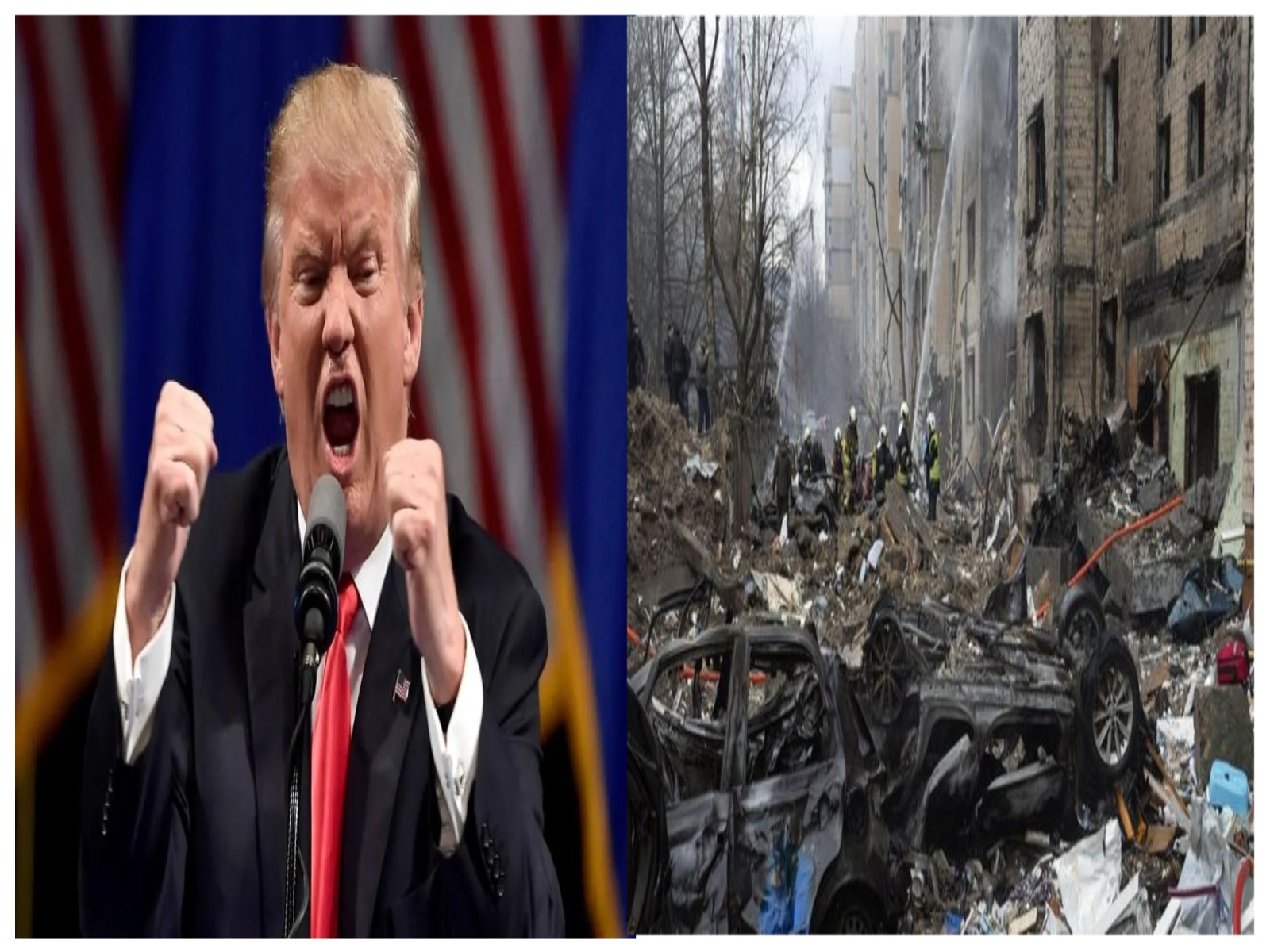 Donald Trump kritik keras penggunaan rudal AS oleh Ukraina, serukan gencatan senjata untuk akhiri konflik Rusia-Ukraina. (kolase istimewa & antara)