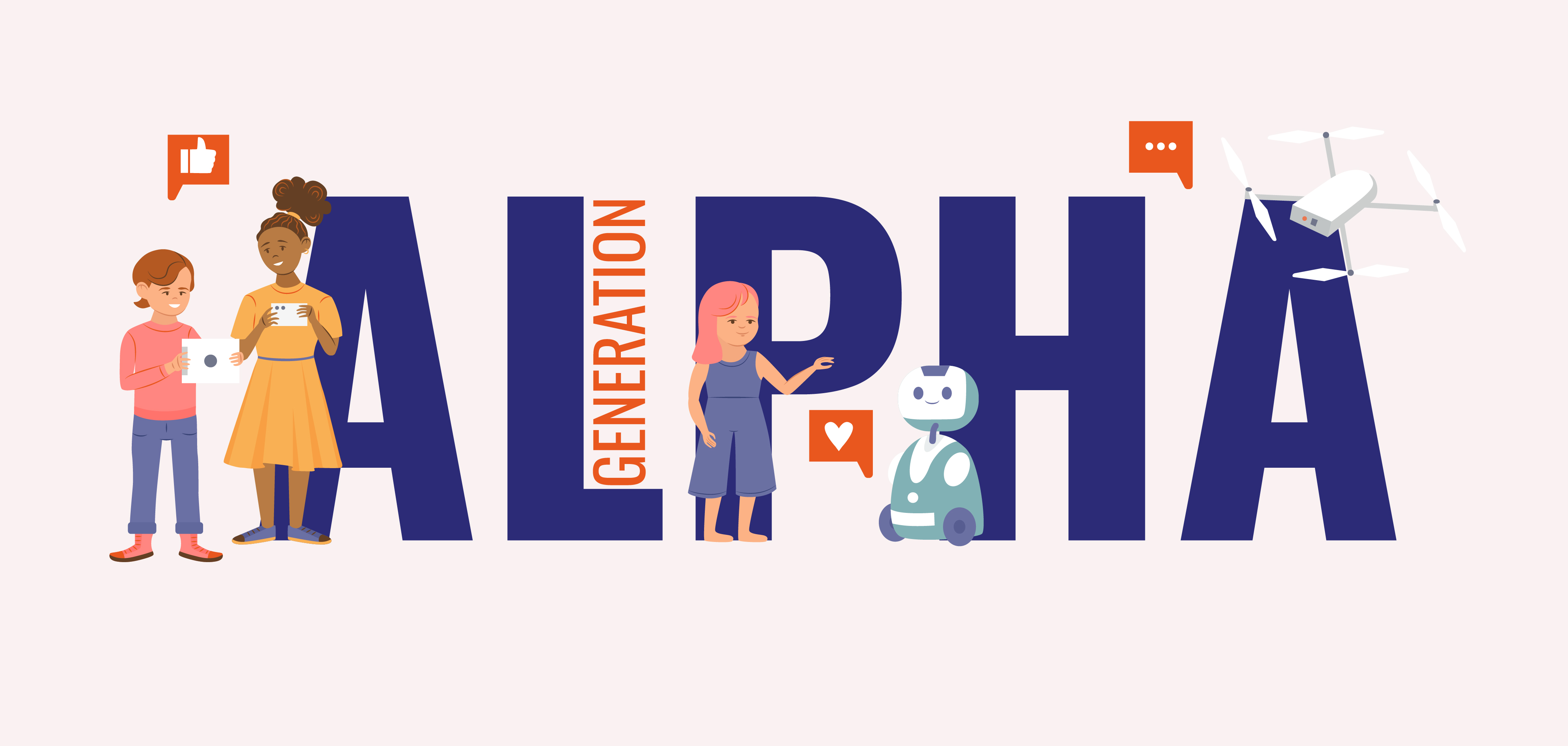 Ilustrasi Gen Alpha (Freepik)