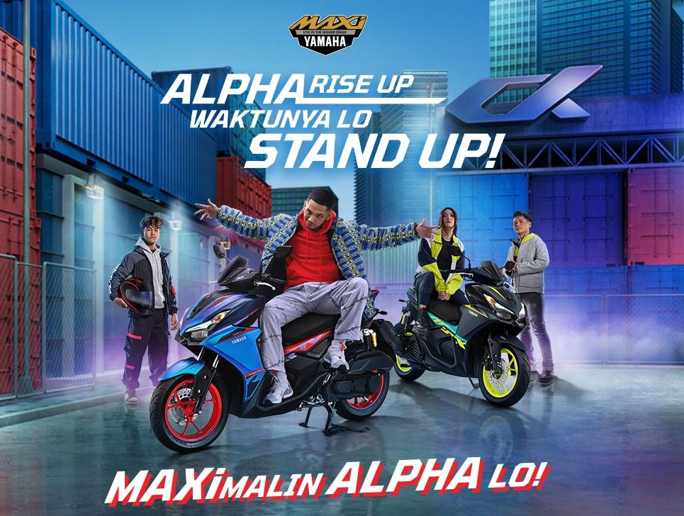 Yamaha Aerox Alpha.