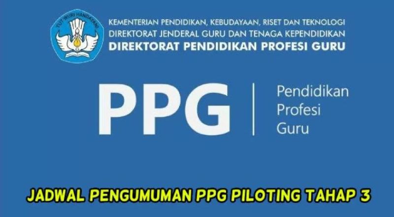 Pengumuman Kelulusan PPG Piloting 3.