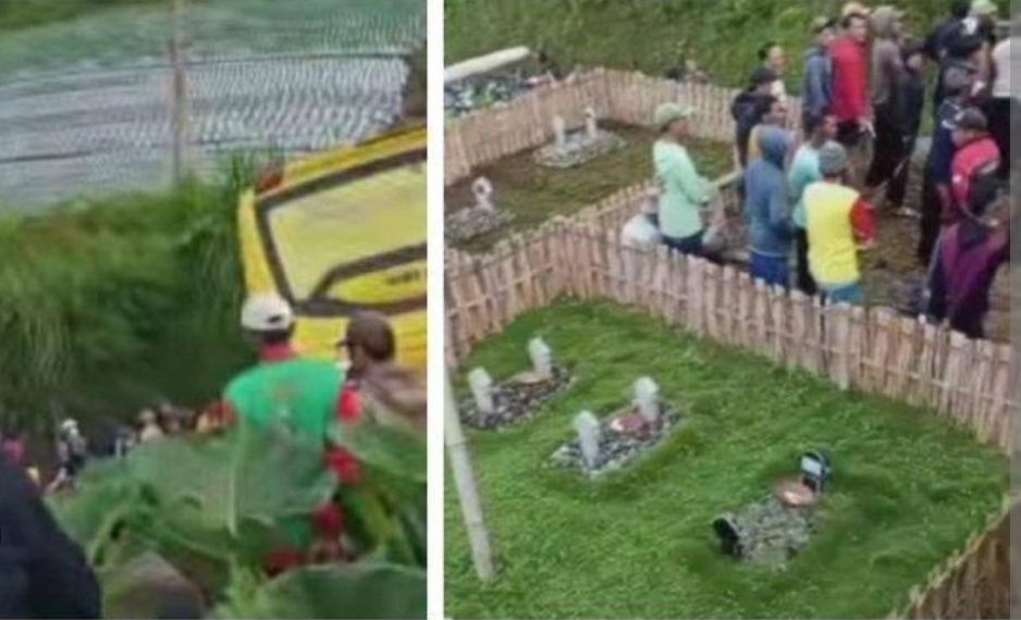 Bus pendaki Gunung Sumbing tersesat di kuburan daerah Wonosobo akibat ikuti Google Maps, perjalanan dari Brebes via Nepal van Java.