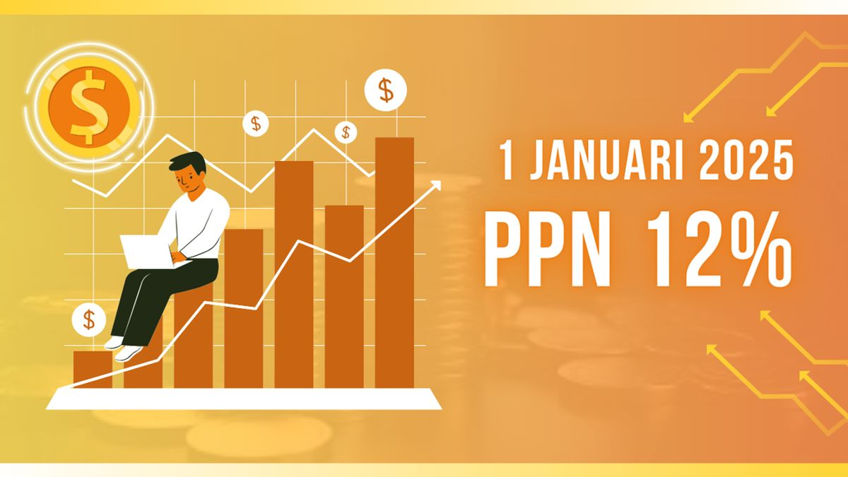 ILUSTRASI PPN naik menjadi 12%.
