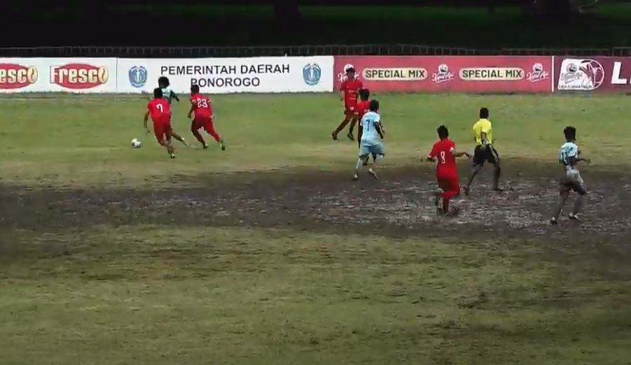 Persepon membalas kekalahan 2023 lalu melawan Perspa dengan skor 1-0 pada fase penyisihan grup P Liga 4 Jatim Rabu, 8 Januari 2025.