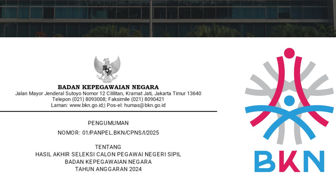 Link download hasil seleksi CPNS 2024.