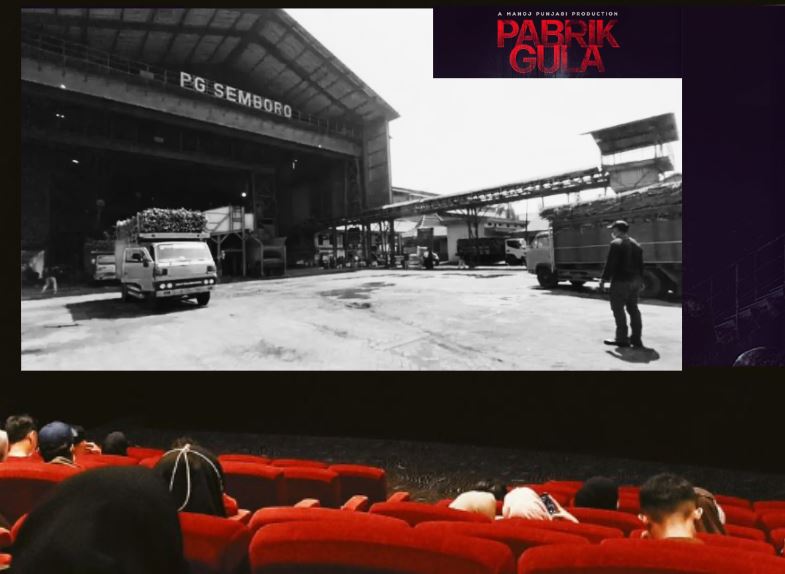 PG Semboro dikaitkan dengan lokasi dalam kisah nyata yang dikisahkan Simpleman dalam Film Pabrik Gula.