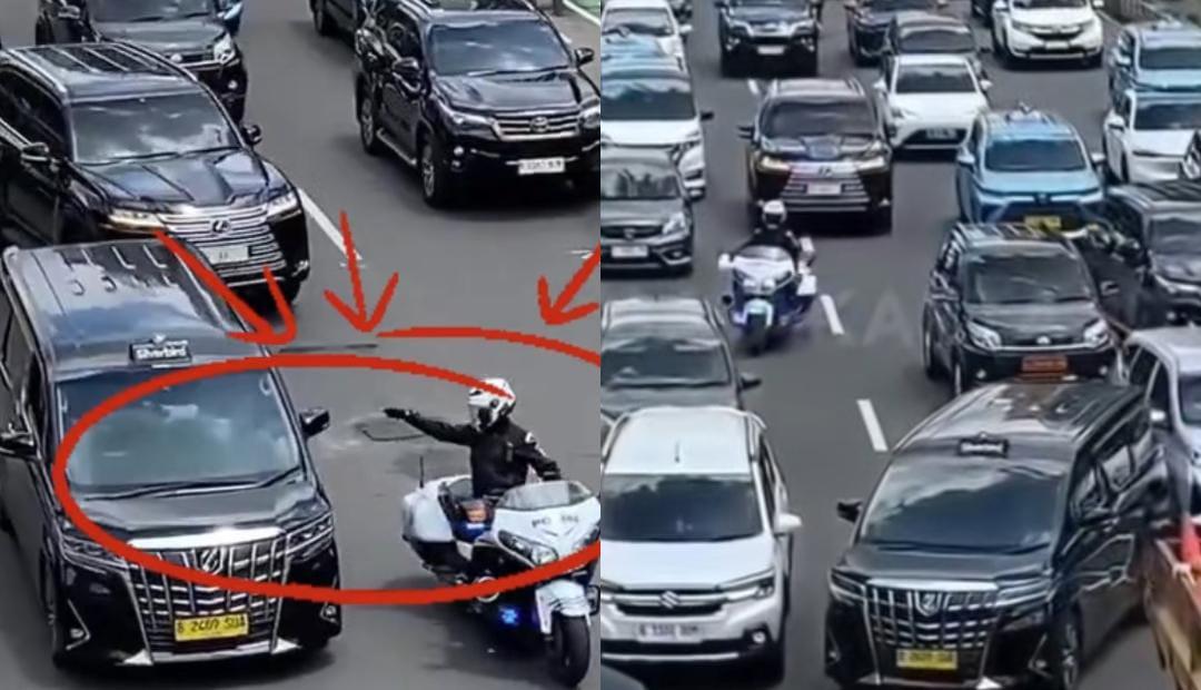 Penyebar video viral patwal arogan yang kawal mobil RI 36 milik Raffi Ahmad akhirnya meminta maaf.