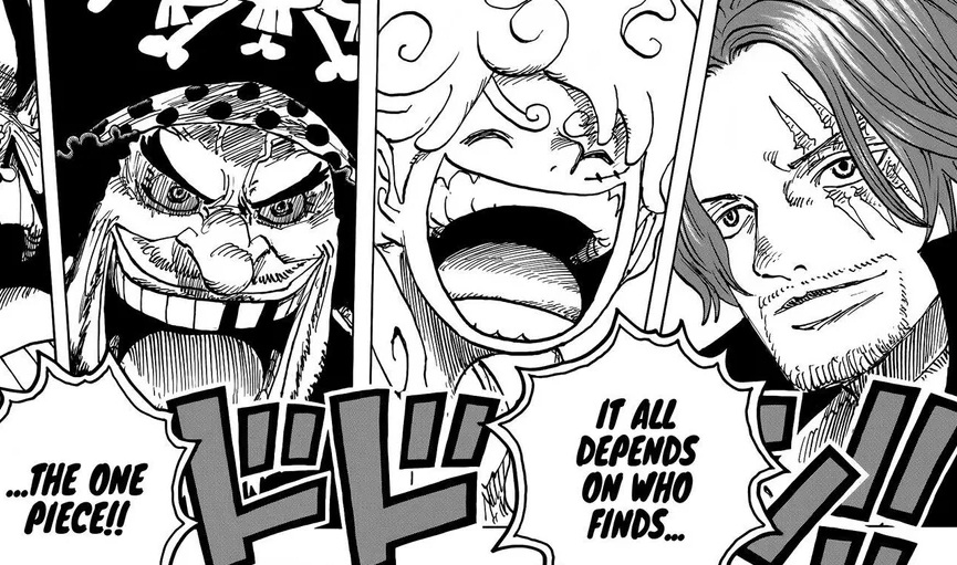 Petunjuk leakers tentang Luffy, Shanks, dan Kurohige di baca manga One Piece 1136.