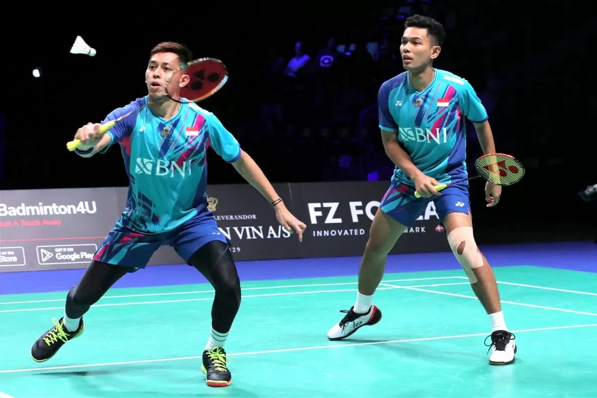 AYO: Pasangan Fajar Alfian/Rian Ardianto menjadi tumpuan bagi PBSI untuk bisa meraih gelar di Indonesia Masters 2025. (PBSI)