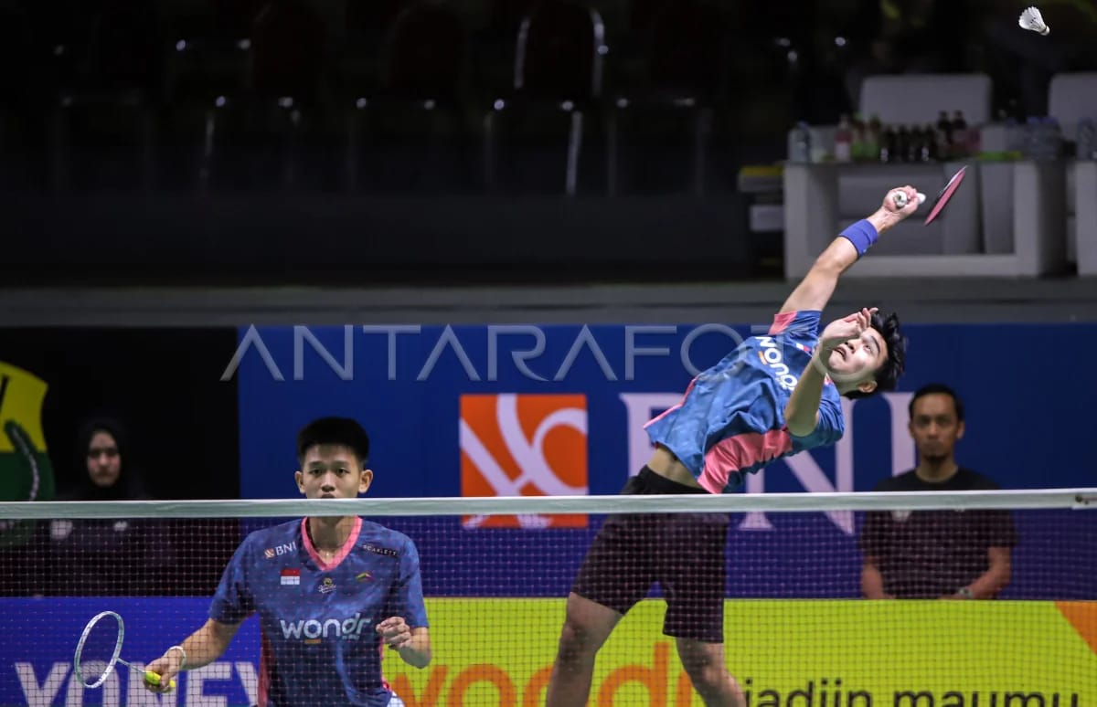 Raymond - Patra kalahkan ganda putra wakil Malaysia di Indonesia Masters 2025.
