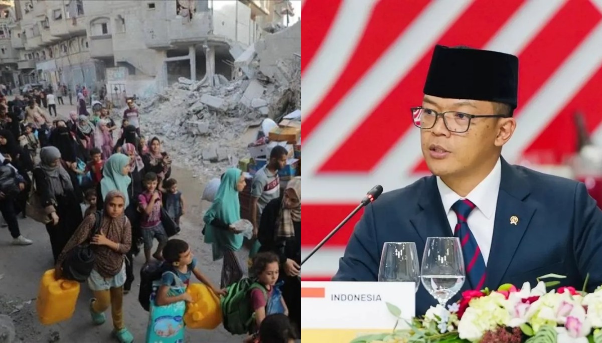 Kemlu RI menegaskan tidak ada rencana relokasi 2 juta warga Gaza ke Indonesia, menolak upaya pemindahan yang dianggap memperkuat pendudukan Israel atas Palestina.