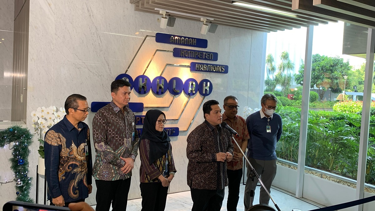 Menteri BUMN, Erick Thohir mengumpulkana para direksi citlink untuk memastikan keamanan para penumpang mudik lebaran nanti.