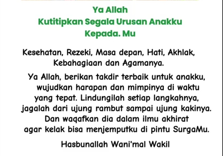 Pesan lengkap diduga korban mutilasi dalam koper di Ngawi di akun tiktoknya diupload bertepatan Hari Anak 20 November 2024.