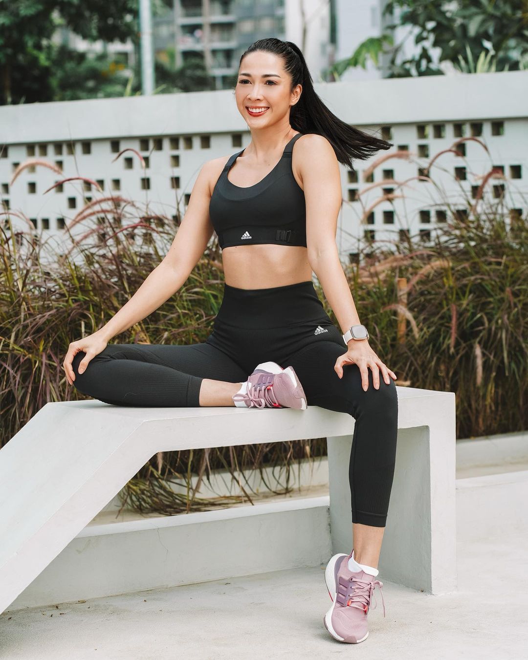 Andrea Dian bagikan tips hidup sehat selain nge-gym.