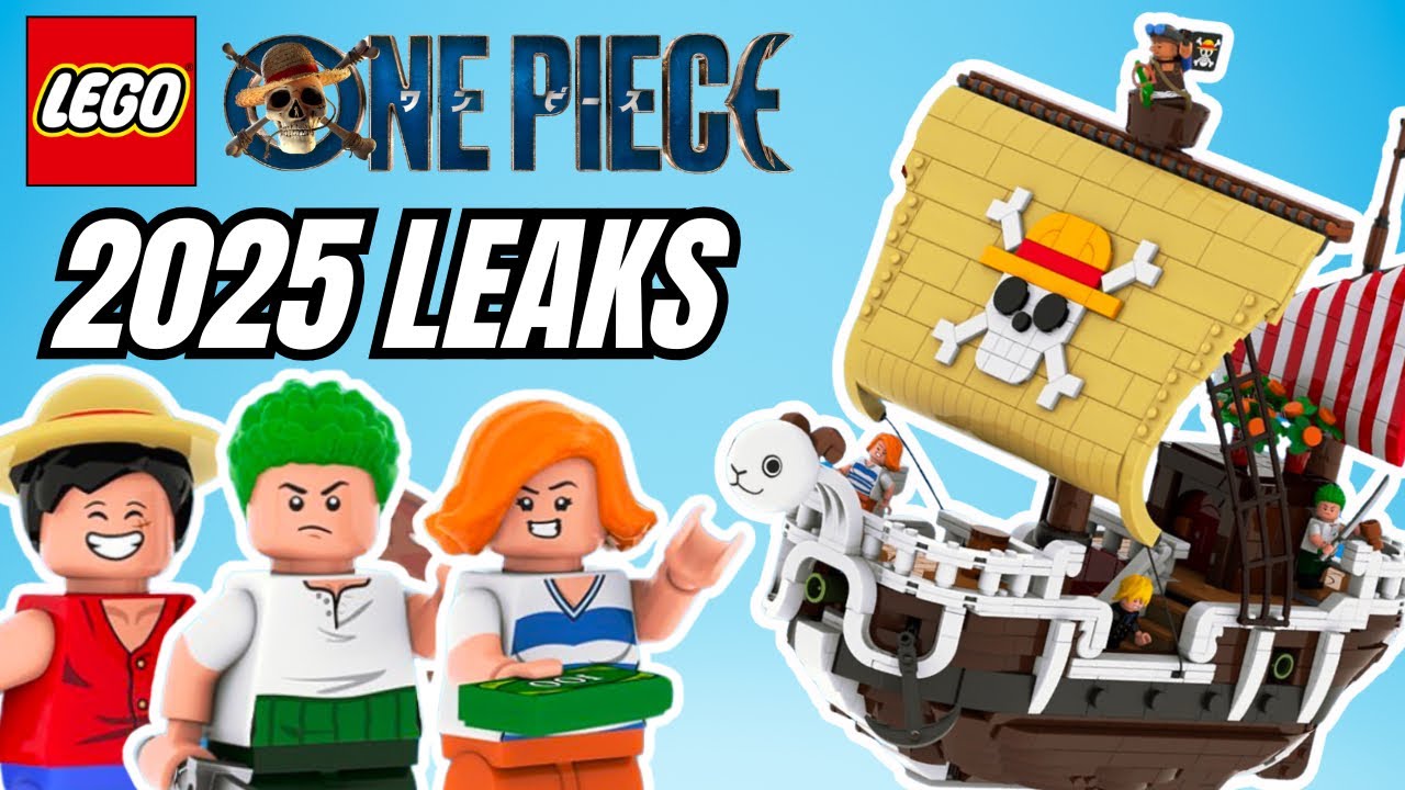 Kolaborasi mainan One Piece x LEGO rilis pada 2025.