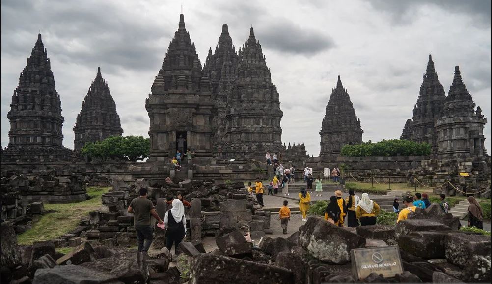 Kompleks Candi Prambanan di Sleman, Yogyakarta