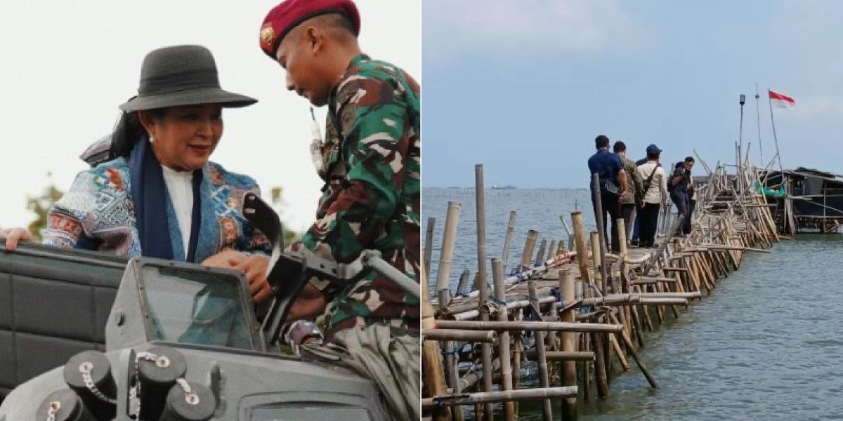 Titiek Soeharto turun tangan dengan tank amfibi, membongkar pagar laut misterius di Tangerang demi keadilan akses masyarakat.