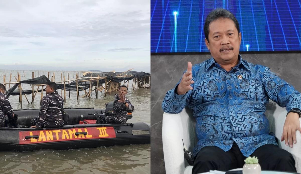 Misteri pagar laut Tangerang terus bergulir, Menteri KP desak terus siapa dalang di balik proyek kontroversial ini.