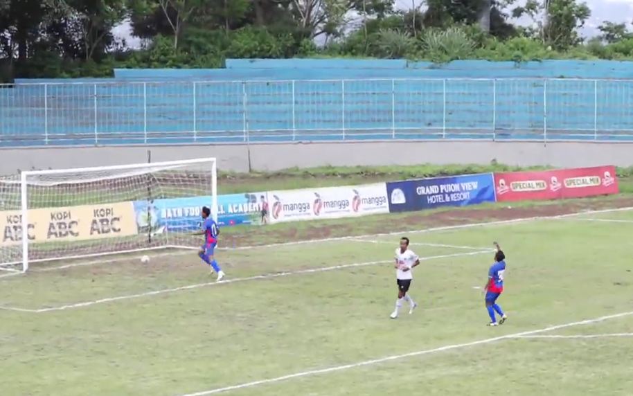Persepon vs Mojosari Putra dalam laga pembuka Grup LL babak 16 besar Liga 4 Jatim.