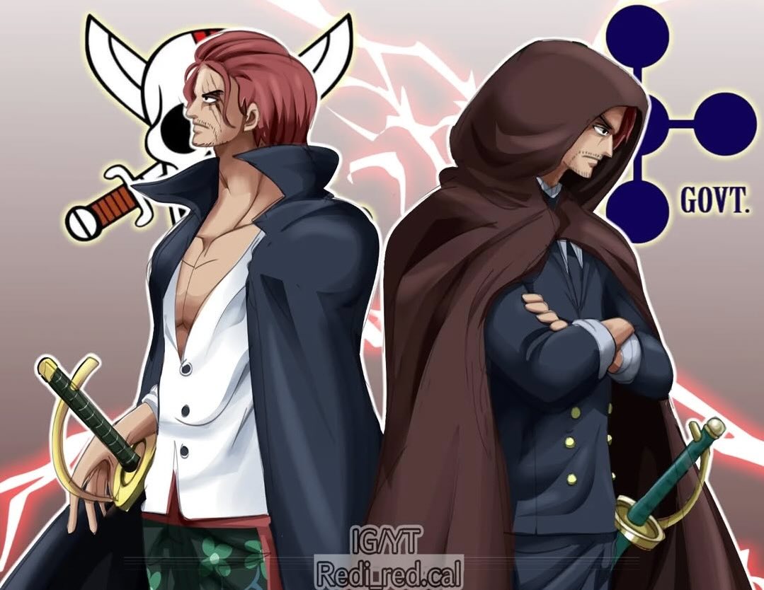 Teori komik One Piece 1138, bila Shamrock jaga Marijoa, Shanks lindungi One Piece.