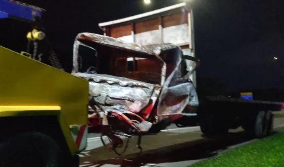 Update kecelakaan Tol Ciawi, kondisi sopir truk.