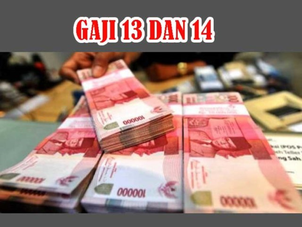 Ilustrasi ASN, Gaji 13 dan 14
