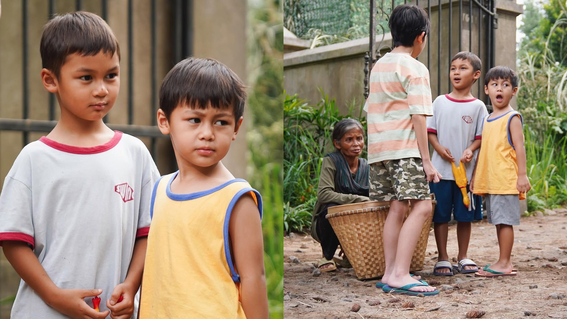 , Kiano Tiger Wong dan Kenzo Eldrago Wong, mengikuti jejak sang ayah untuk terjun ke dunia akting.