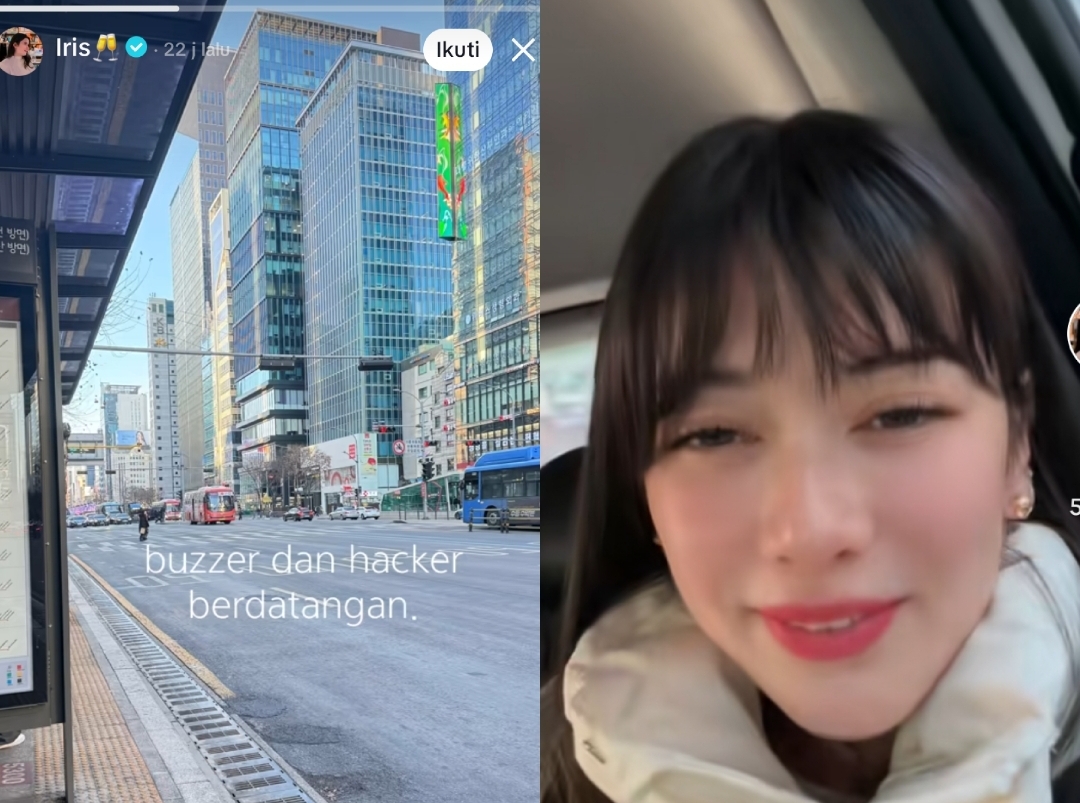 Iris Wullur mengaku diserang buzzer dan hacker, diintimidasi dan dipaksa hapus video curhatan tentang skandal suami.
