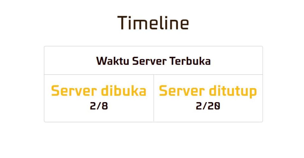 FF Advance Server Februari 2025.