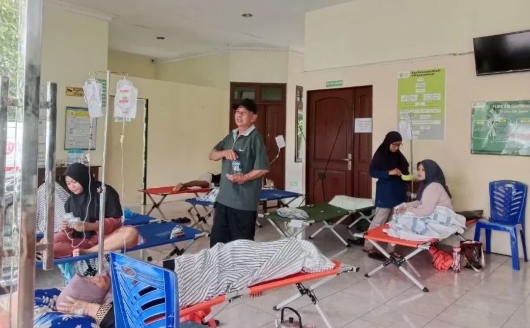 Keracunan massal di Sleman.