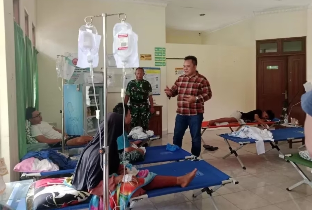 Keracunan massal di Sleman.
