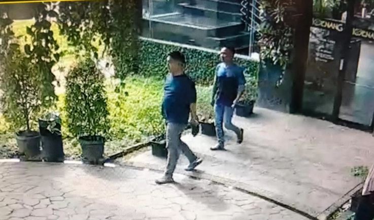 Rekaman CCTV Agus Hartono, napi koruptor jalan-jalan dan plesir di Semarang.