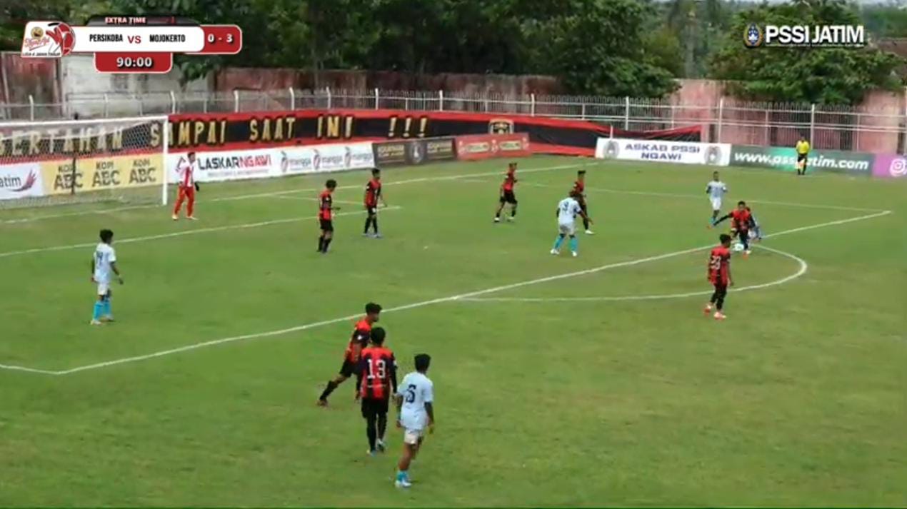 PS Mojokerto Putra vs Persikoba Batu di laga pembuka Grup MM 8 besar Liga 4 Jatim.