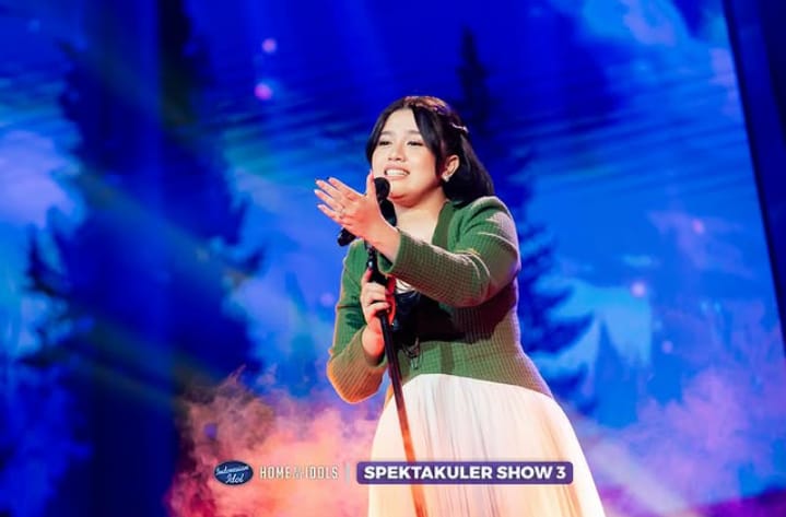 Shabrina Leonita sukses buat BCL berlinang air mata di panggung Indonesian Idol Season XIII Top 11.
