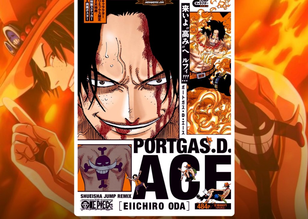 Buku Portgas D Ace One Piece mengungkap kisah hidup dari lahir hingga mati.