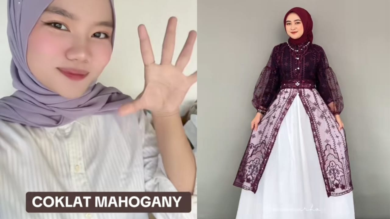 Tren warna baju lebaran Idul Fitri atau lebaran 2025.