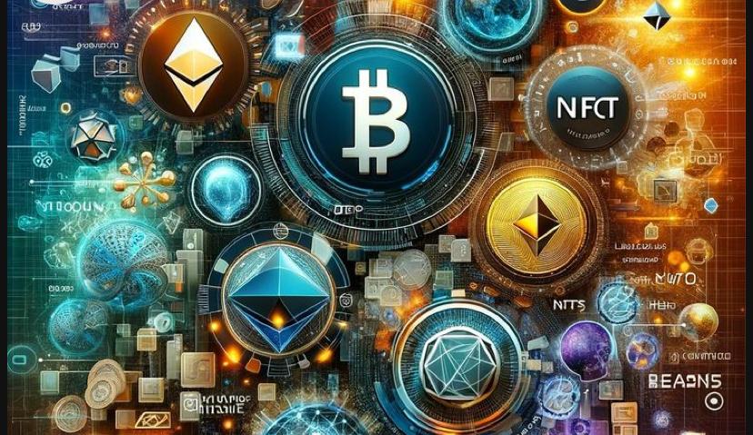 Ilustrasi cryptocurrency