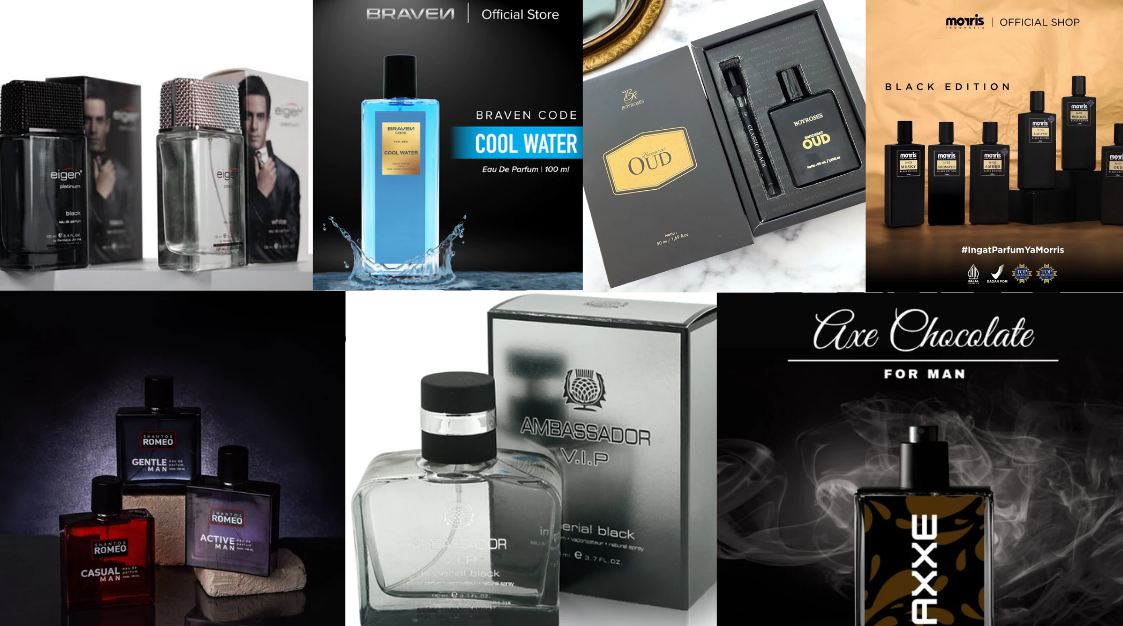7 rekomendasi parfum untuk pria yang terlaris di Shopee, harga cuma di bawah Rp 50 ribu.
