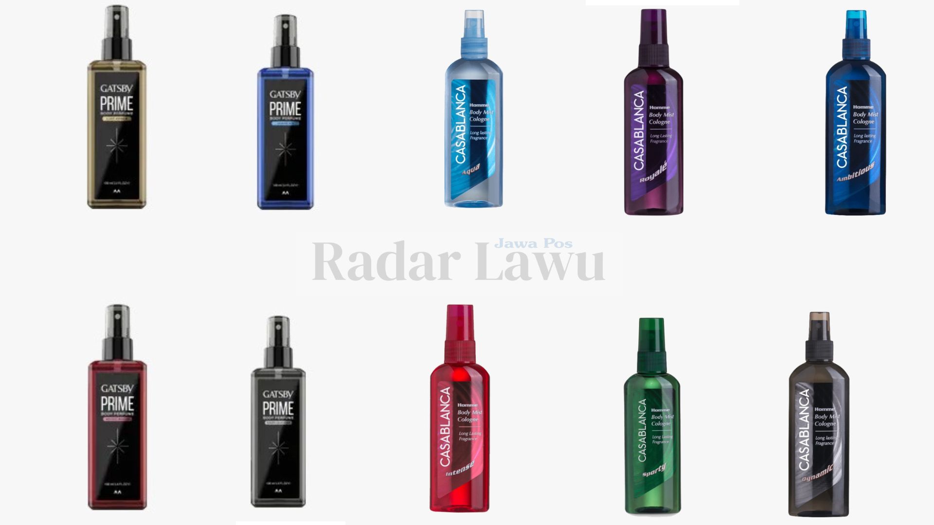 Parfum pria harga terjangkau di minimarket.