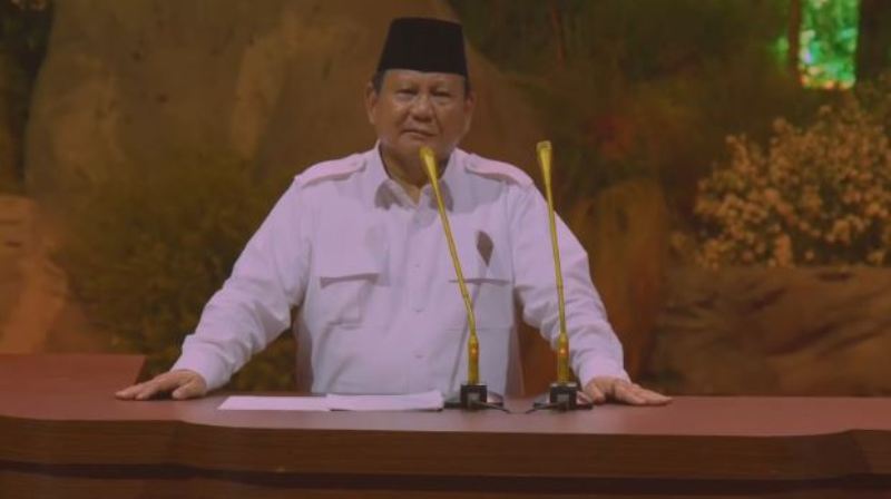 Presiden Prabowo saat memberi sambutan dalam HUT Partai Gerindra ke-17 menyinggung tentang pelaksanaan MBG.