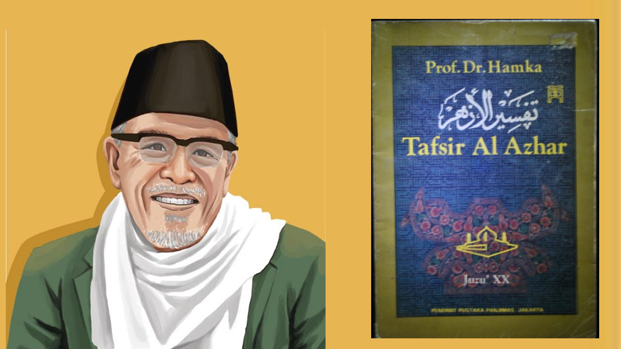Pemikiran Islam Hamka tertuang dalam karyanya yang monumental, Tafsir Al-Azhar.