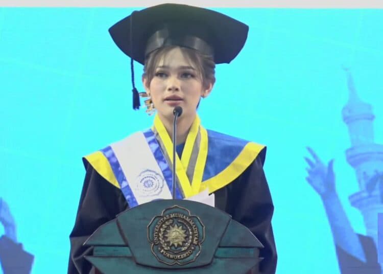 Wisuda mahasiswa hindu di Universitas Muhammadiyah Purwokerto atau UMP, viral.
