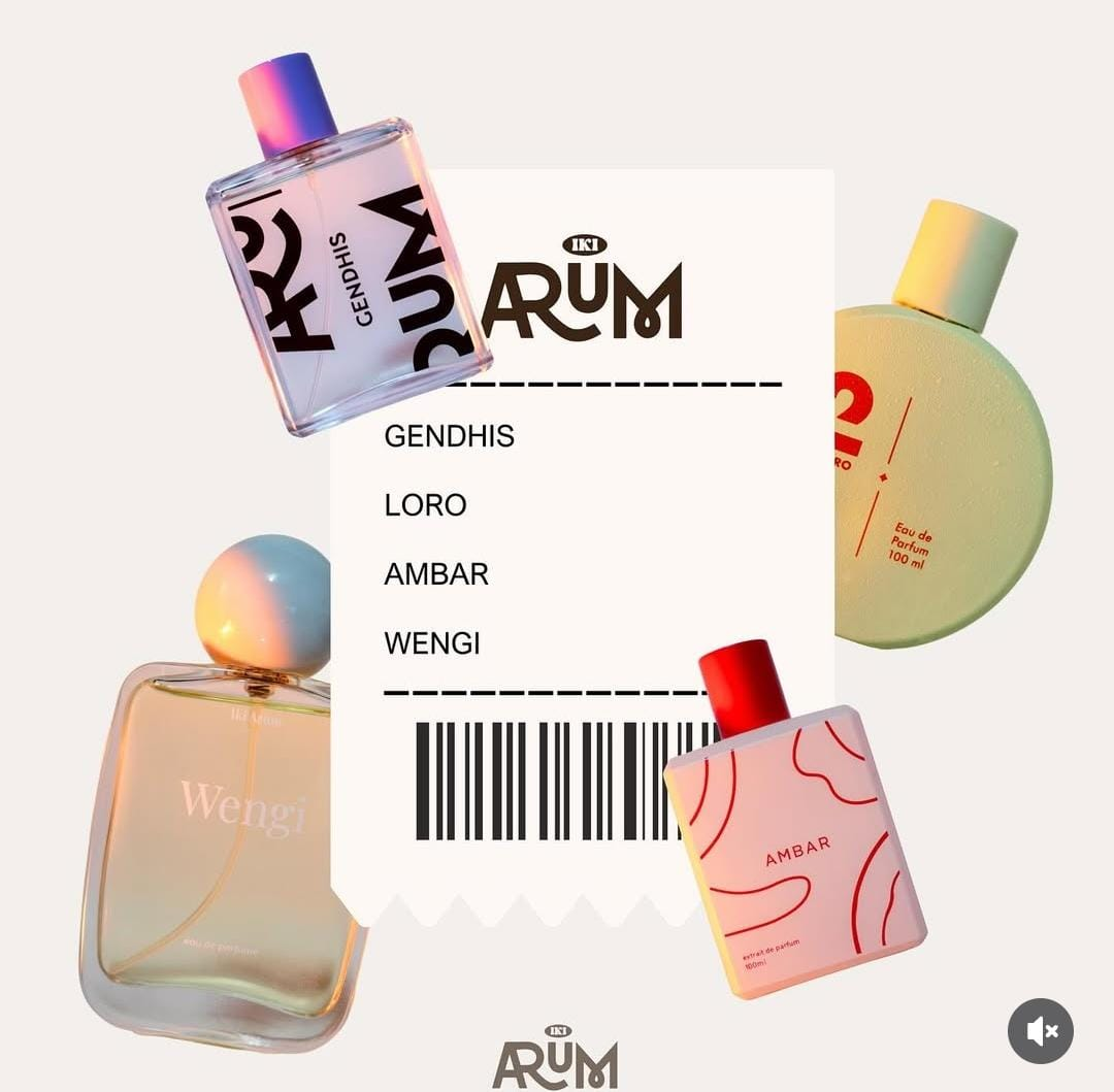parfum lokal brand iki arum milik anak farida nurhan