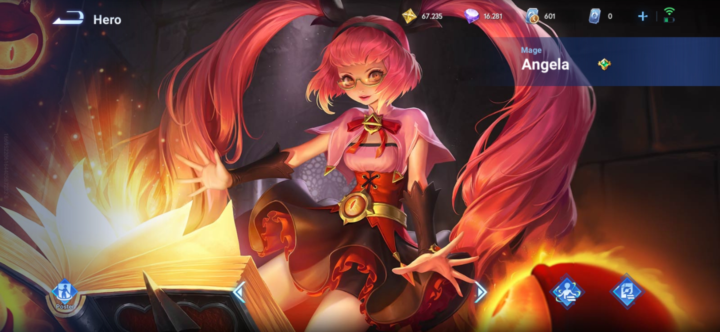 Hero Mage Angela di Game Honor Of Kings