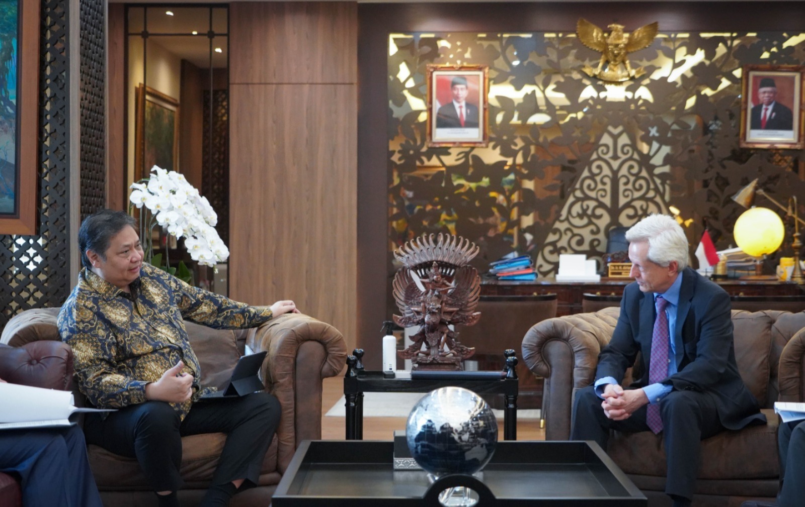 Airlangga Hartarto sambut Delegasi BGIPU, perkuat hubungan bilateral RI-Inggris menuju Strategic Partnership 2025.