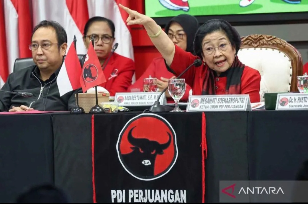 Ketua Umum PDI Perjuangan (PDIP) Megawati Soekarnoputri.